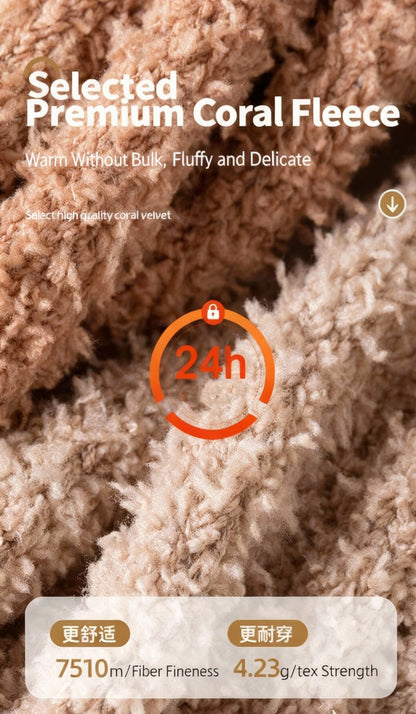 Hat Scarf Mask One-piece Plus Velvet Warm Cold-proof Wind Knitted Wool Hat