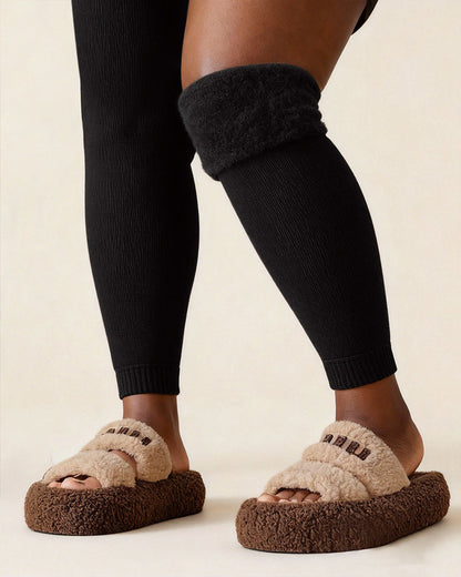 Knee-high Cashmere Socks Stockings