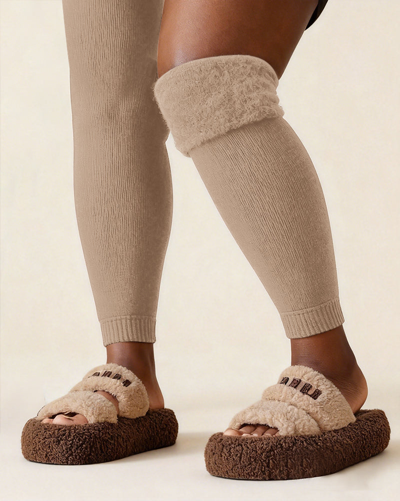 Knee-high Cashmere Socks Stockings