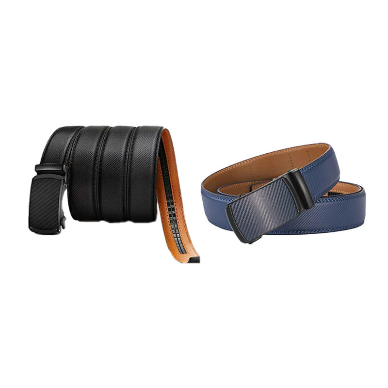 ✨️Best for Father's Day? Leather Ratchet Belt With Adjustable Buckle?