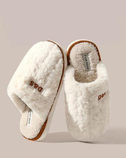 Non-slip Thermal Plushy Slippers