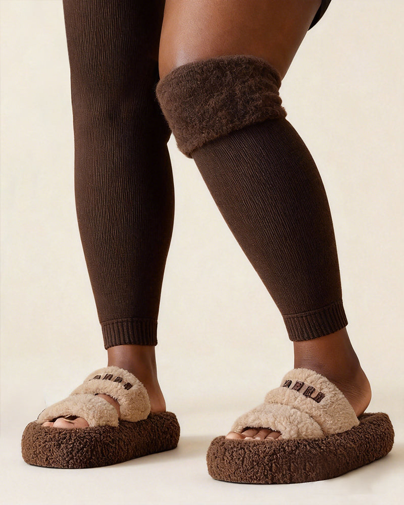 Knee-high Cashmere Socks Stockings