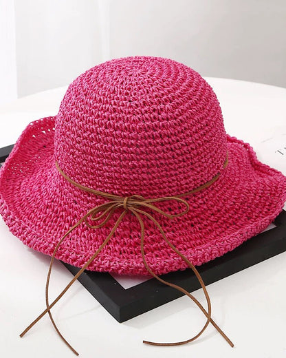 Foldable Straw Holiday Sun Hat
