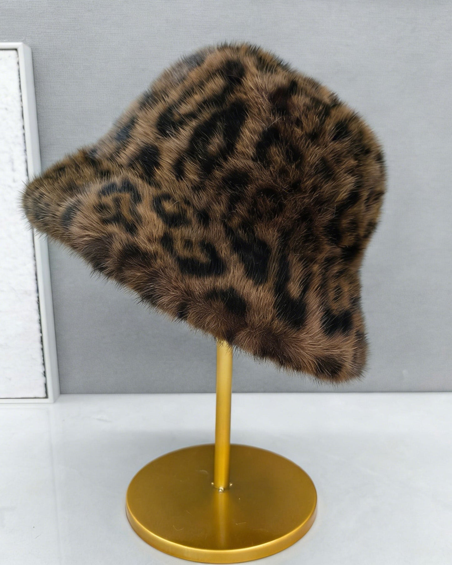 Fisherman Hat Trendy Plush Hat