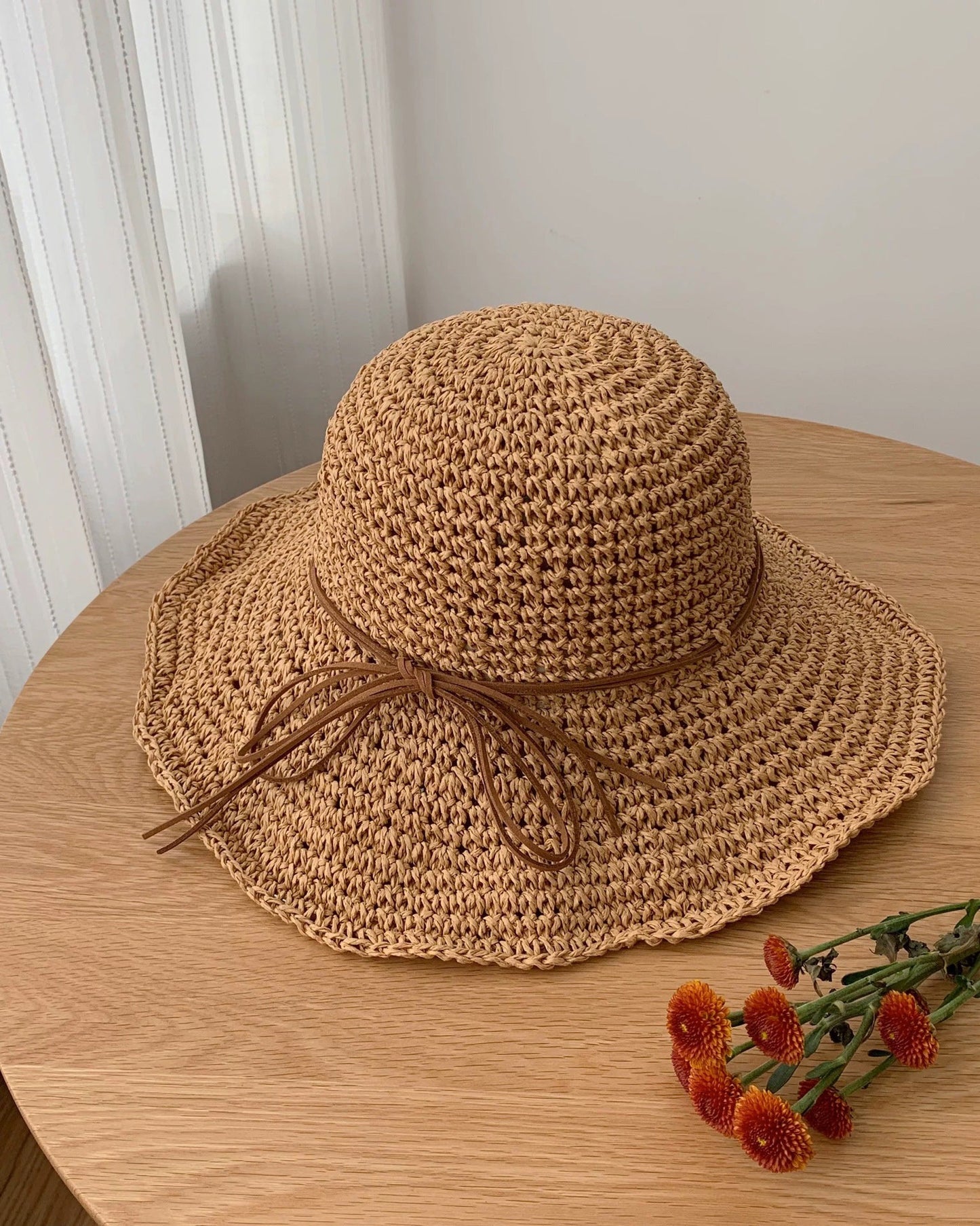 Foldable Straw Holiday Sun Hat