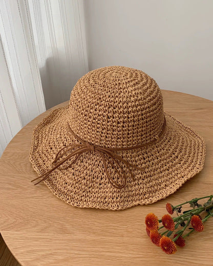 Foldable Straw Holiday Sun Hat
