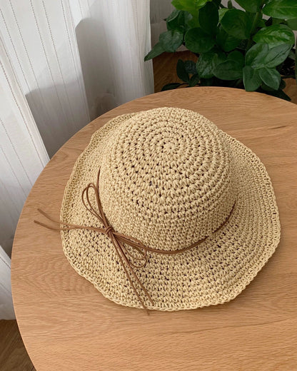Foldable Straw Holiday Sun Hat