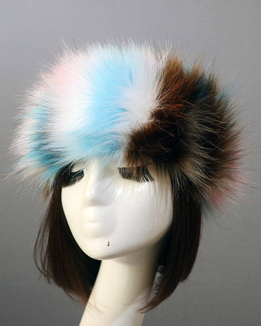 Imitation Fur Thickened Hat Without Cap Warm Hat