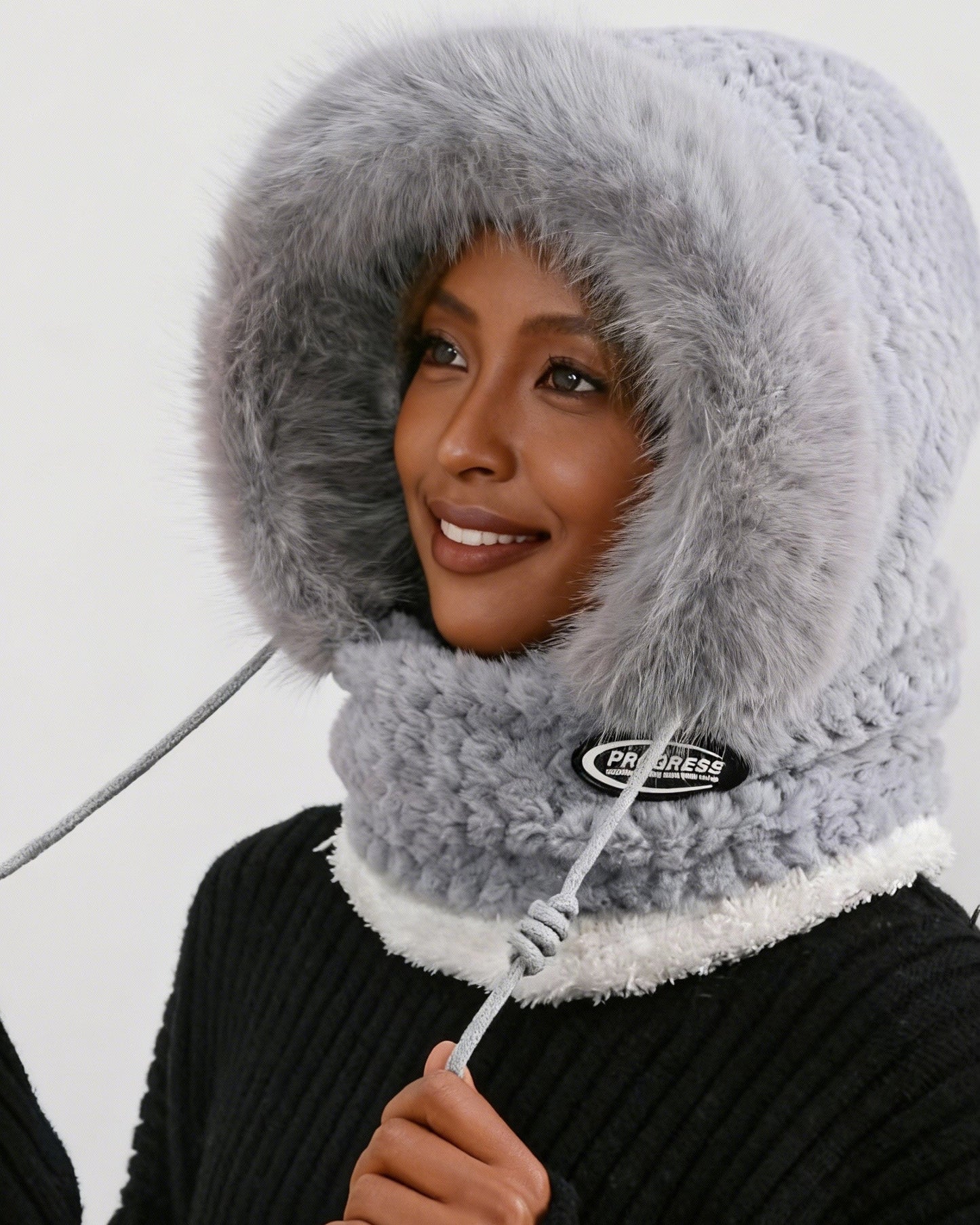 Women's Winter Beret Hat & Polar Neck Warmer Scarf Set