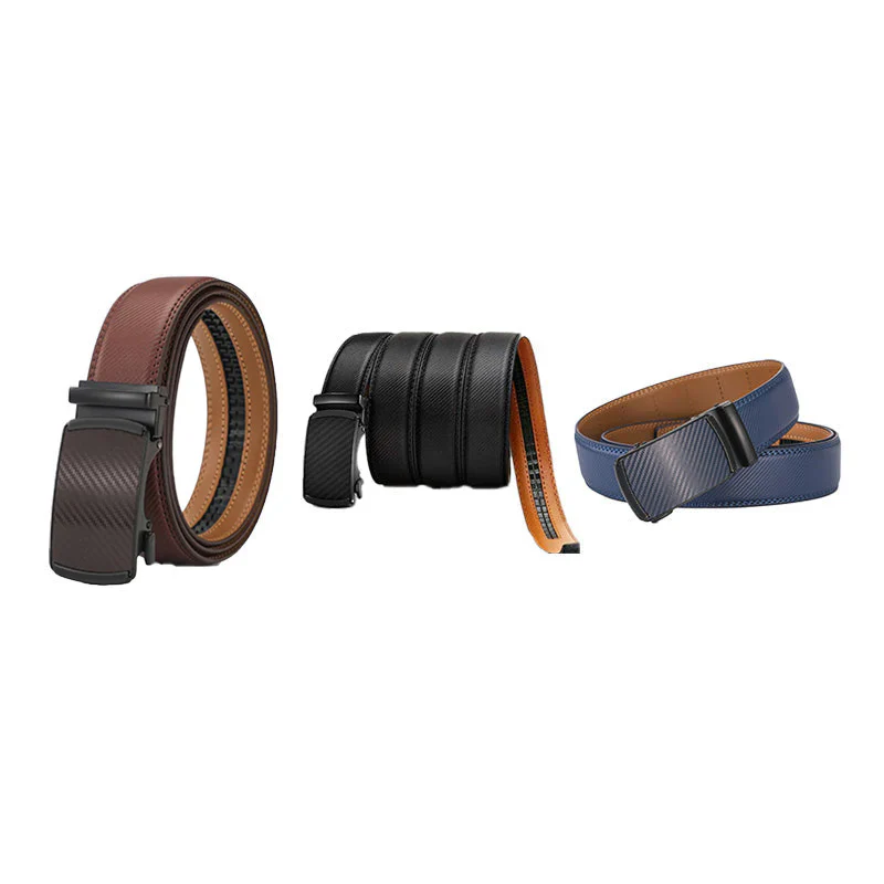 ✨️Best for Father's Day? Leather Ratchet Belt With Adjustable Buckle?