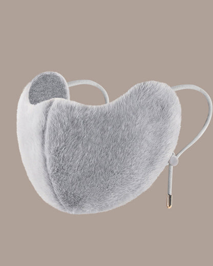 Outdoor Thickened Fleece-Lined Insulated Adjustable Face Mask