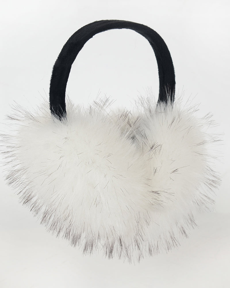 Raccoon Fur Windproof Cute Earmuffs