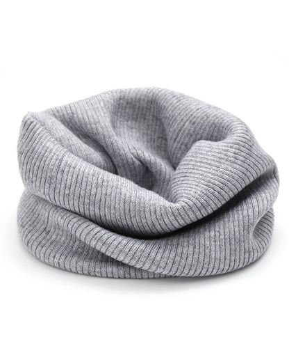 Cashmere Knit Neck-Warming Scarf