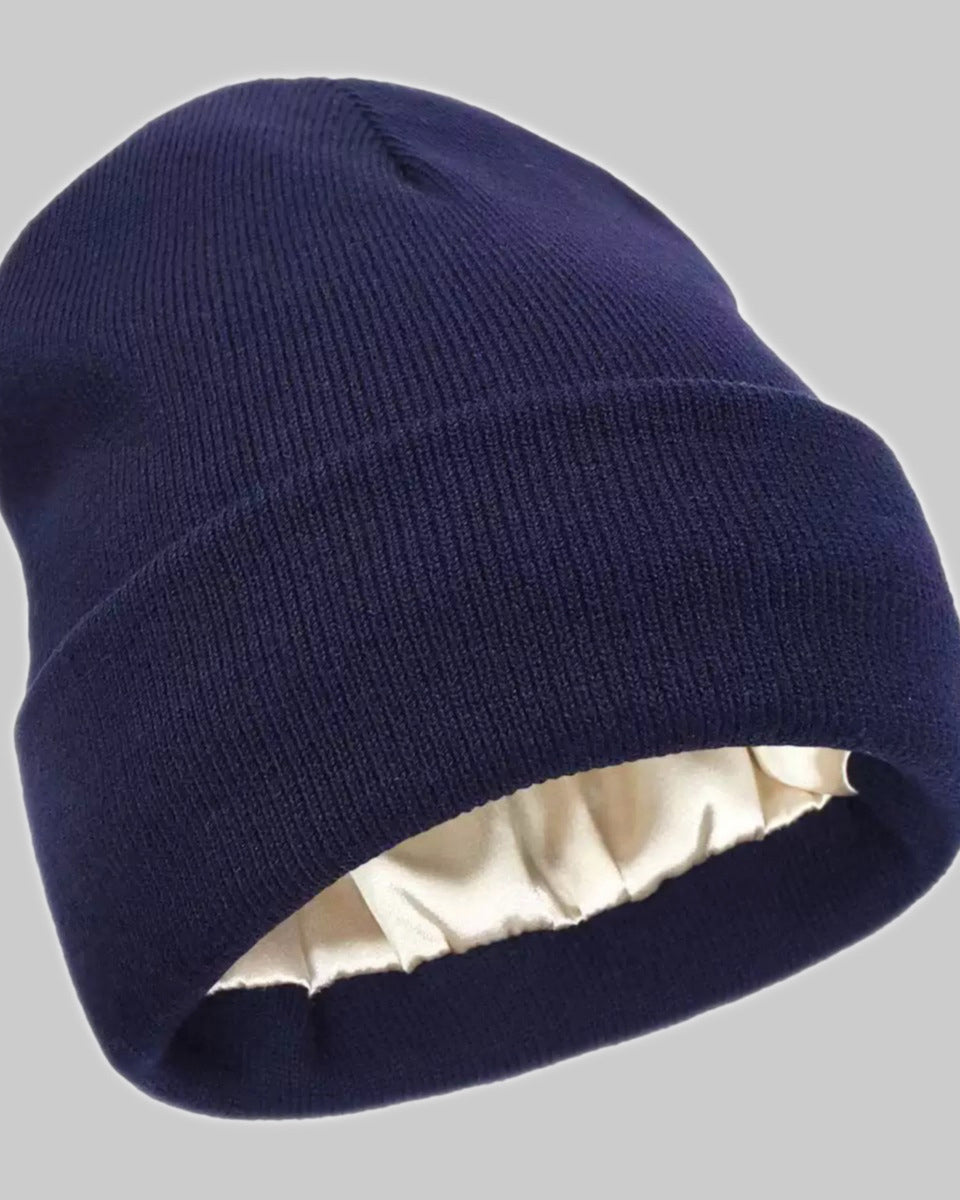 Sade Knitted Cap With Double Lining