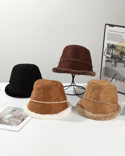 Plush Insulated Reversible Earflap Bucket Hat
