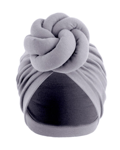 Cotton Three-Dimensional Twisted Ball Headscarf Hat