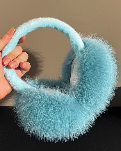 Winter High-Quality Collapsible Plush Earmuffs