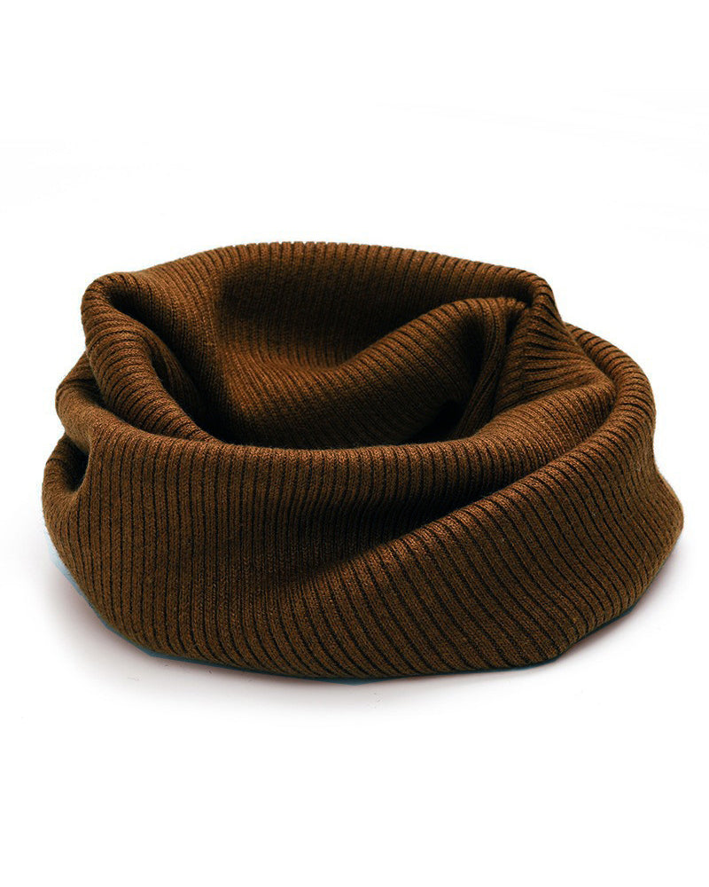 Cashmere Knit Neck-Warming Scarf