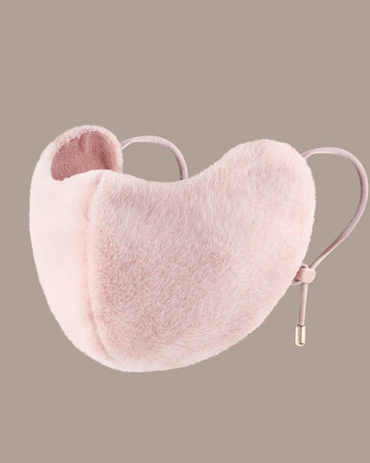 Outdoor Thickened Fleece-Lined Insulated Adjustable Face Mask
