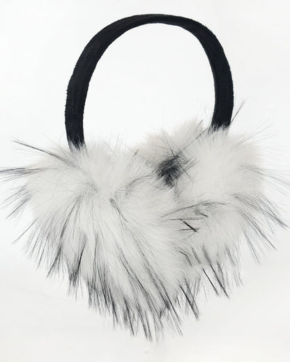 Raccoon Fur Windproof Cute Earmuffs
