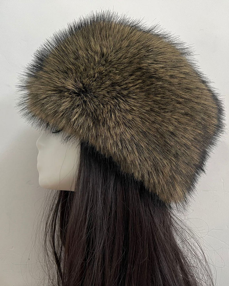 Fuzzy Plush Thickened Winter Beanie Warm For Autumn Winter