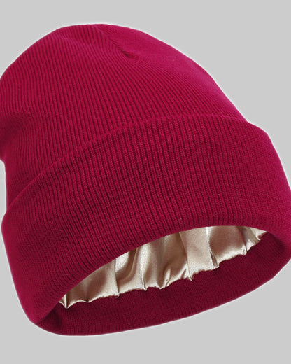 Sade Knitted Cap With Double Lining