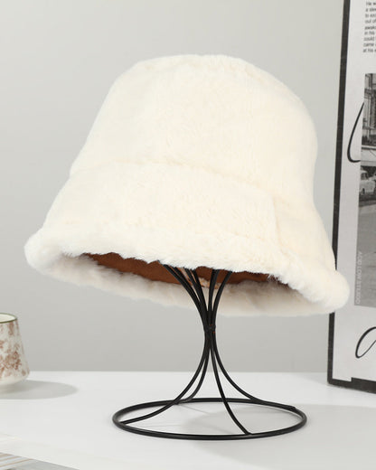 Plush Insulated Reversible Earflap Bucket Hat