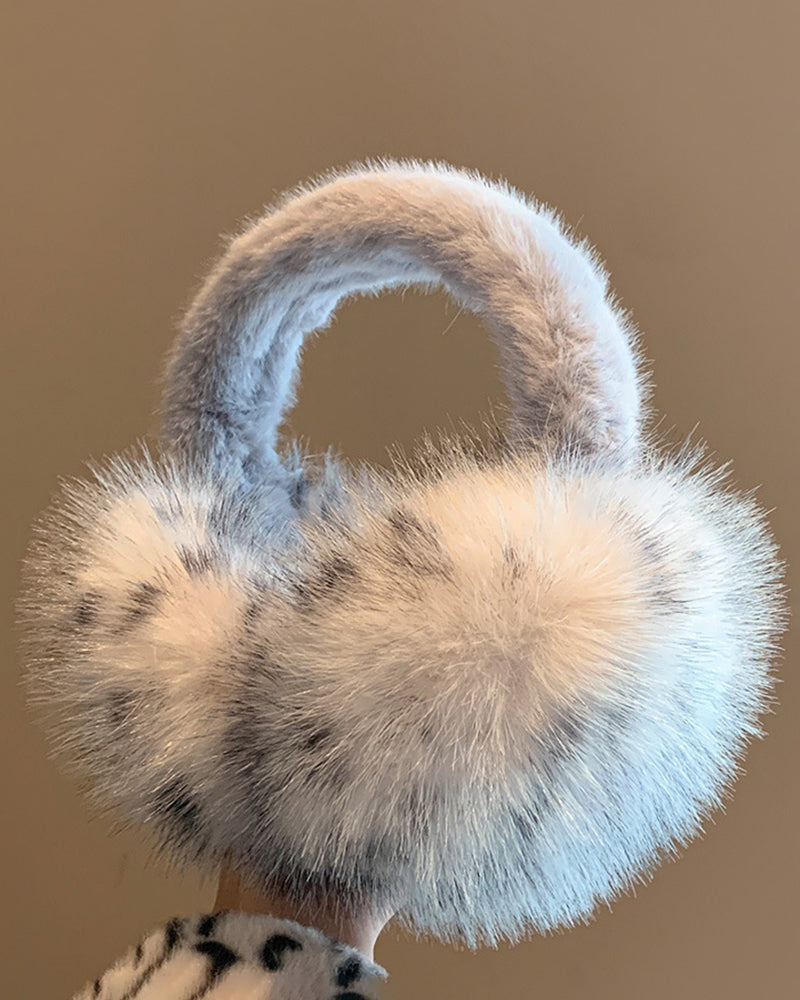 Winter High-Quality Collapsible Plush Earmuffs