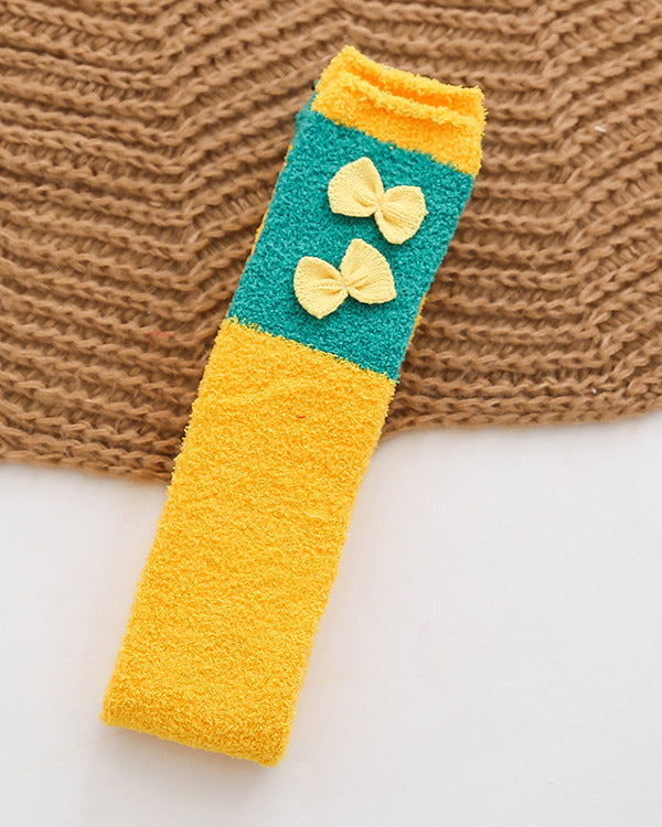 Fleece-lined and Thickened Christmas Over-the-knee Socks