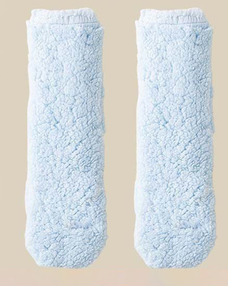 Heated Extra Thick Lambswool Plush Foot-Warming Socks