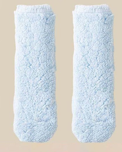 Heated Extra Thick Lambswool Plush Foot-Warming Socks