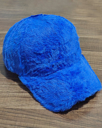 Rabbit Fur Thermal Earflap Baseball Cap