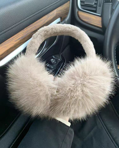 Winter High-Quality Collapsible Plush Earmuffs