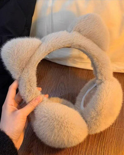 Plush Cat Ear Windproof & Warm Earmuffs