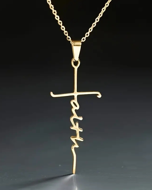 A Unisex Cross Pendant Necklace Gift.