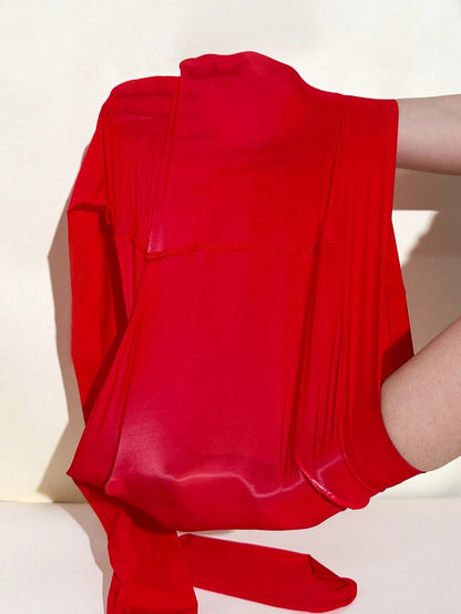 Plus Size Shiny High Gloss Tights Leggings