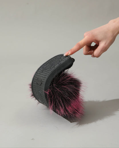 Fluffy Decor Home Slippers, Soft Sole Lightweight Slip On Cozy Slides