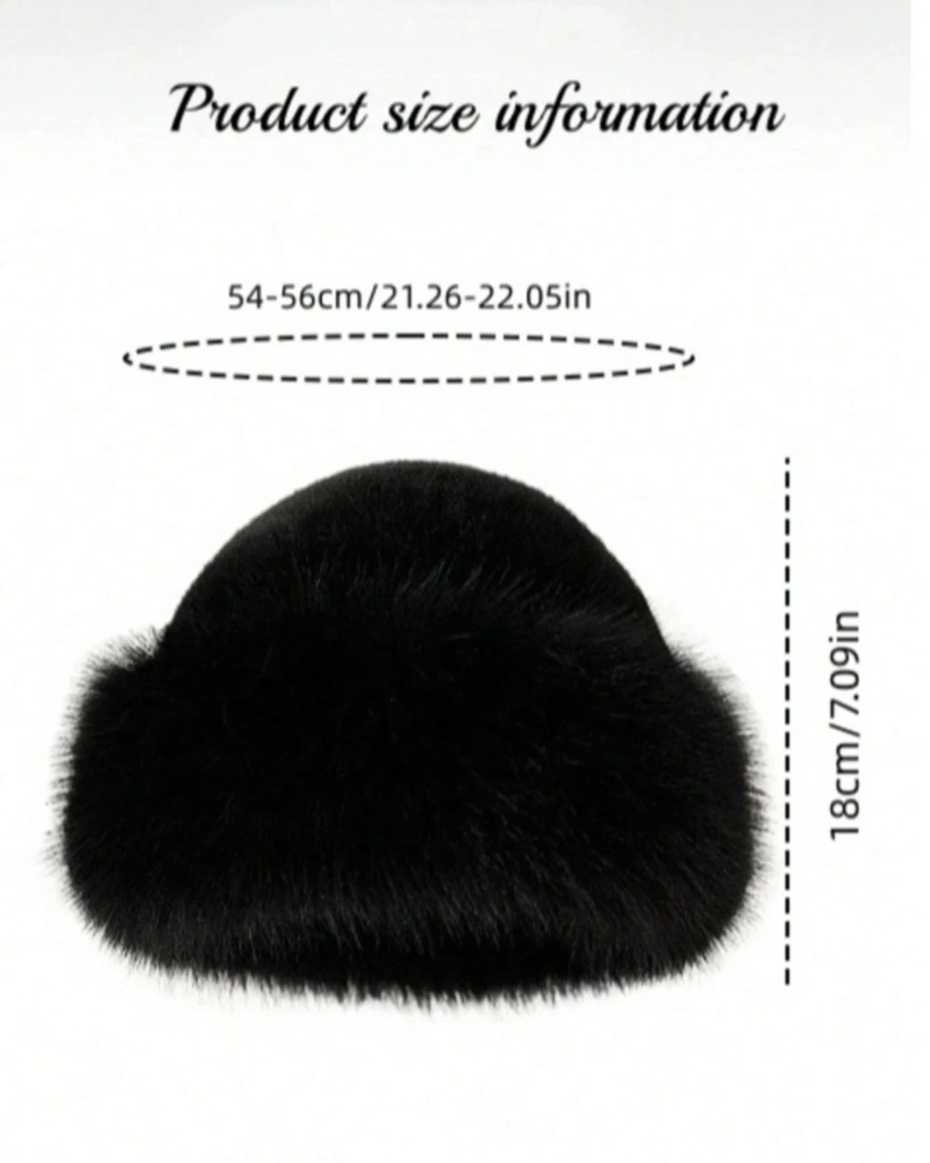 2pcs Outdoor Casual Outfit - Neck Warmer And Mongolian Style Hat